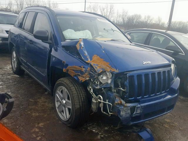 1J4FT47BX9D140525 - 2009 JEEP COMPASS SP BLUE photo 1