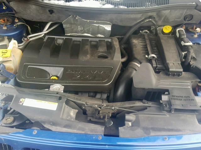 1J4FT47BX9D140525 - 2009 JEEP COMPASS SP BLUE photo 7