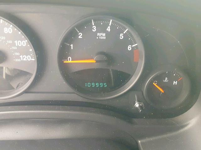 1J4FT47BX9D140525 - 2009 JEEP COMPASS SP ლურჯი ფოტო 8