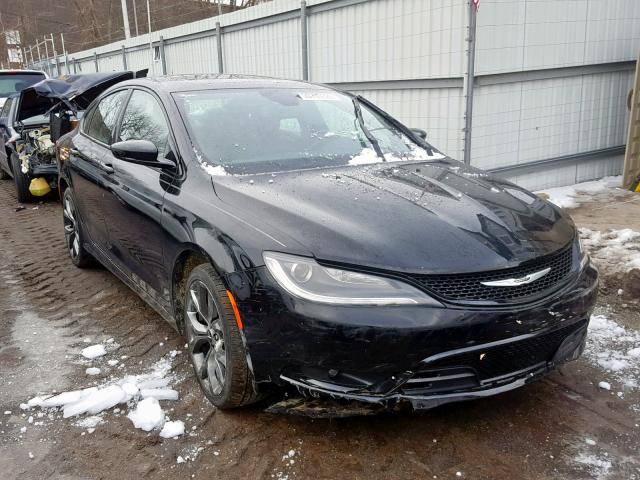 2015 chrysler 200 s black