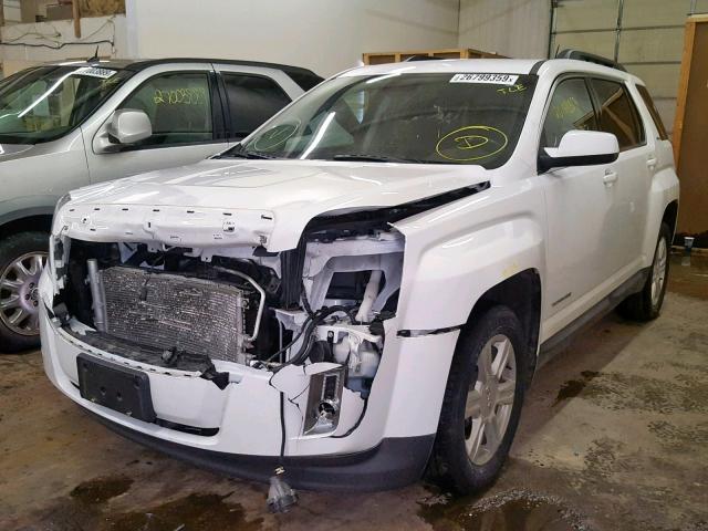 2GKFLWEK2E6177134 - 2014 GMC TERRAIN SL WHITE photo 2