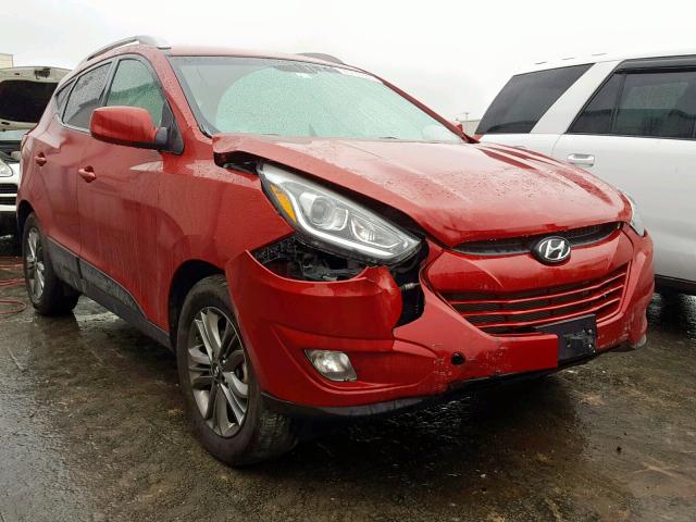 KM8JU3AG0FU011759 - 2015 HYUNDAI TUCSON LIM RED photo 1