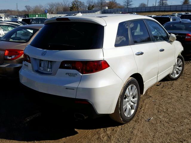 5J8TB1H26BA001655 - 2011 ACURA RDX WHITE photo 4