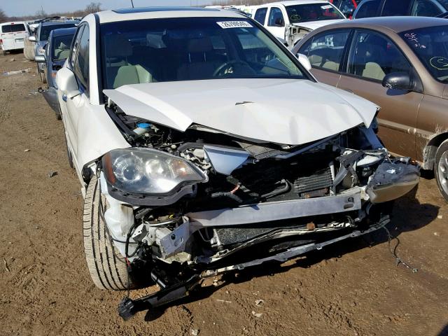 5J8TB1H26BA001655 - 2011 ACURA RDX WHITE photo 9