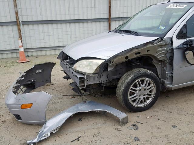 1FAFP37N37W204281 - 2007 FORD FOCUS ZX5 SILVER photo 9