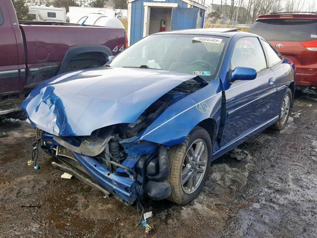 1G1JH12F057195805 - 2005 CHEVROLET CAVALIER L BLUE photo 2