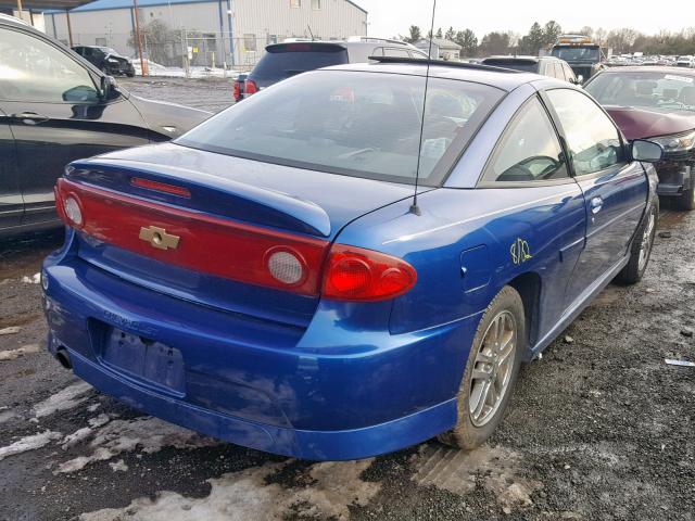 1G1JH12F057195805 - 2005 CHEVROLET CAVALIER L BLUE photo 4