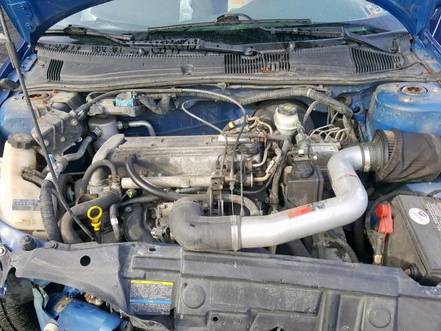 1G1JH12F057195805 - 2005 CHEVROLET CAVALIER L BLUE photo 7