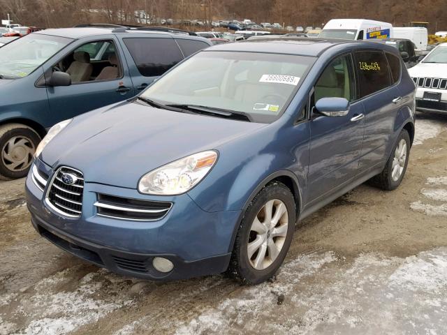 4S4WX83C164409700 - 2006 SUBARU B9 TRIBECA BLUE photo 2