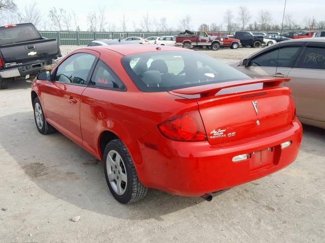 1G2AS18HX97153136 - 2009 PONTIAC G5 RED photo 3