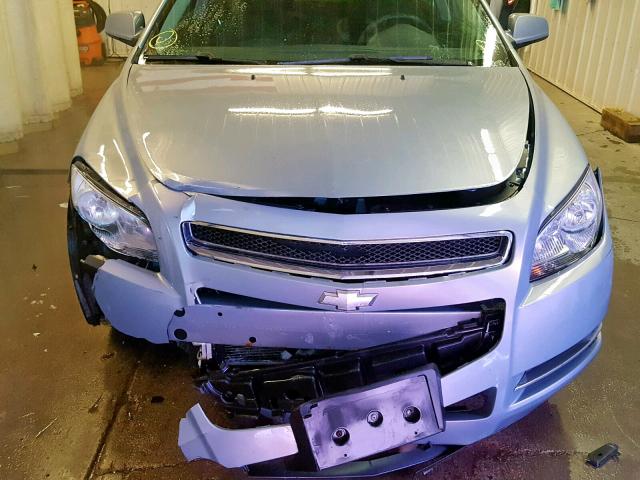 1G1ZH57B584288714 - 2008 CHEVROLET MALIBU 1LT 蓝色 照片 9