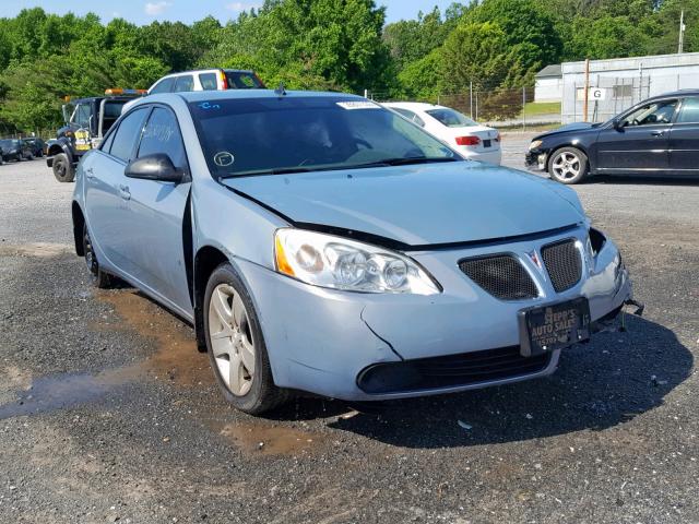 1G2ZG57B194151706 - 2009 PONTIAC G6 GRAY photo 1