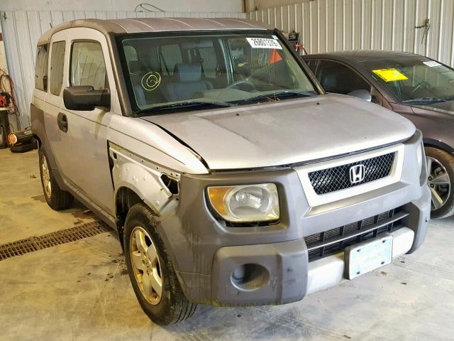 5J6YH18594L006427 - 2004 HONDA ELEMENT EX SILVER photo 1