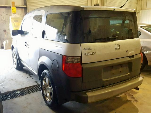 5J6YH18594L006427 - 2004 HONDA ELEMENT EX SILVER photo 3