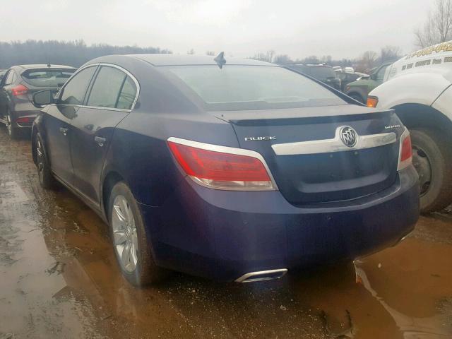 1G4GD5E31CF234177 - 2012 BUICK LACROSSE P BLUE photo 3