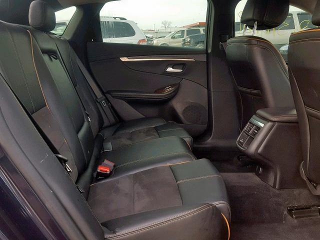 2G1125S35E9104640 - 2014 CHEVROLET IMPALA LT BLUE photo 6