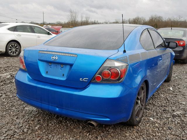 JTKDE3B74A0316185 - 2010 TOYOTA SCION TC ლურჯი ფოტო 4