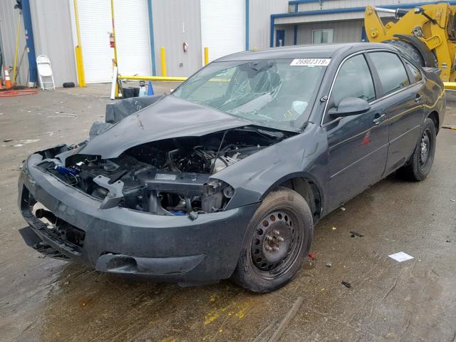 2G1WD5E36E1185643 - 2014 CHEVROLET IMPALA LIM CHARCOAL photo 2