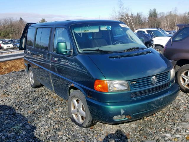 WV2MB47083H039094 - 2003 VOLKSWAGEN EUROVAN MV GREEN photo 1