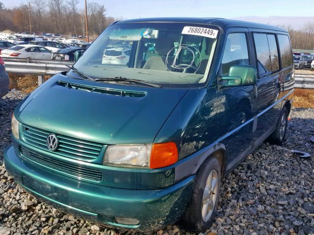 WV2MB47083H039094 - 2003 VOLKSWAGEN EUROVAN MV GREEN photo 2