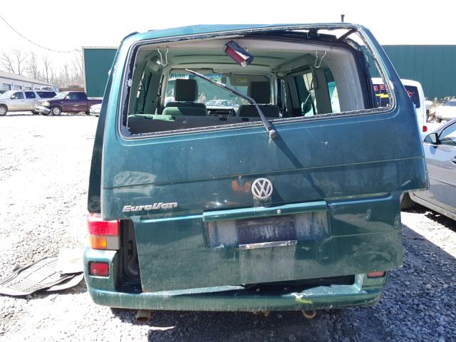 WV2MB47083H039094 - 2003 VOLKSWAGEN EUROVAN MV GREEN photo 9