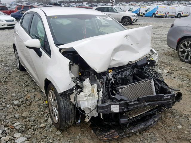 KNADM4A36G6544660 - 2016 KIA RIO LX WHITE photo 1