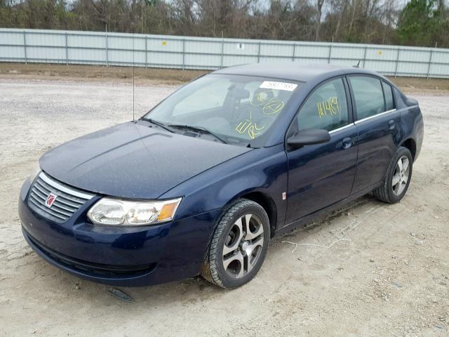 1G8AJ55F47Z203694 - 2007 SATURN ION LEVEL BLUE photo 2