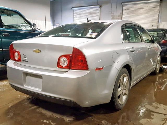 1G1ZA5E18BF108202 - 2011 CHEVROLET MALIBU LS 银色 照片 4