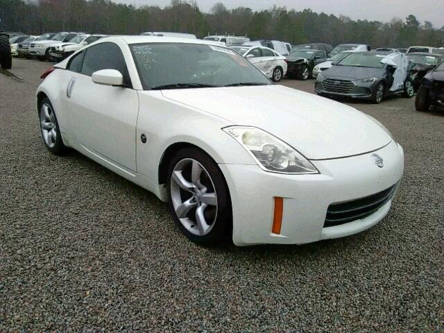 JN1AZ34D96M304313 - 2006 NISSAN 350Z COUPE WHITE photo 1