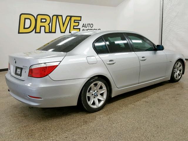 WBANW13599C160193 - 2009 BMW 535 I GRAY photo 4