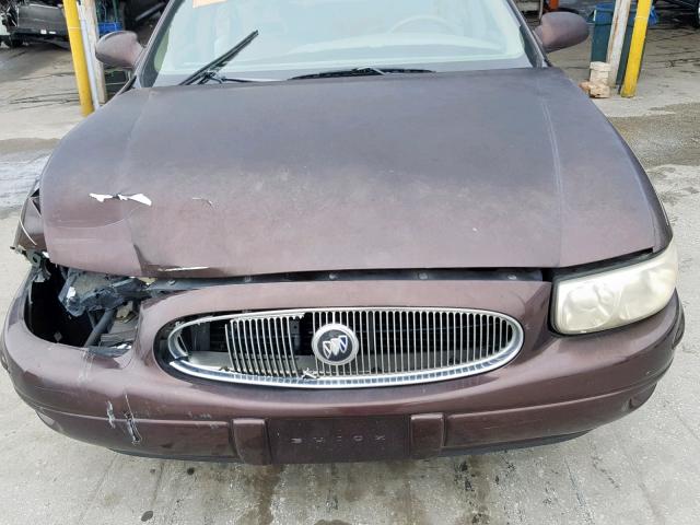 1G4HP54K51U198250 - 2001 BUICK LESABRE CU MAROON photo 7