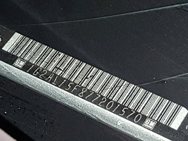 1G2AL15F877201570 - 2007 PONTIAC G5 SILVER photo 10