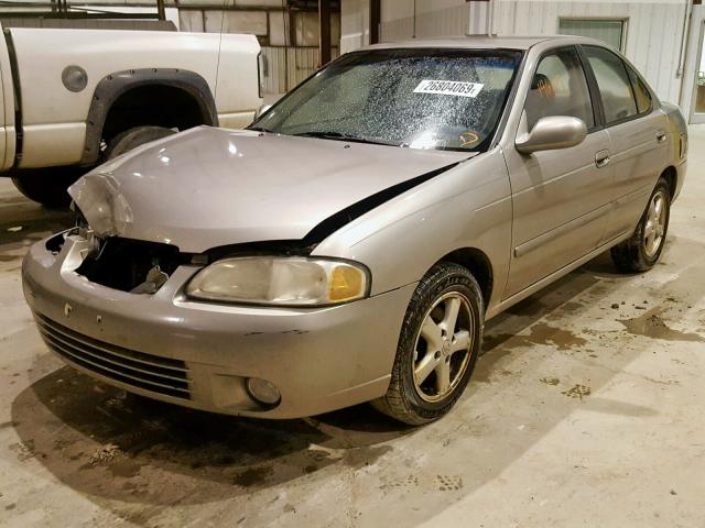 3N1BB51D61L112214 - 2001 NISSAN SENTRA SE SILVER photo 2