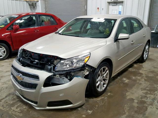 1G11C5SA4DF344909 - 2013 CHEVROLET MALIBU 1LT ოქროსფერი ფოტო 2