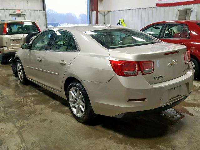 1G11C5SA4DF344909 - 2013 CHEVROLET MALIBU 1LT ოქროსფერი ფოტო 3