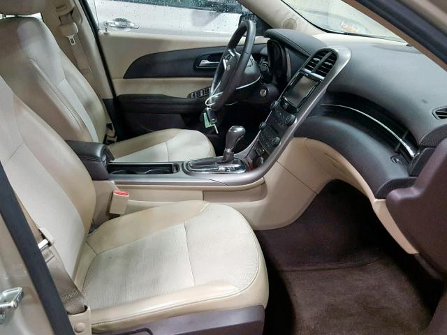 1G11C5SA4DF344909 - 2013 CHEVROLET MALIBU 1LT ოქროსფერი ფოტო 5