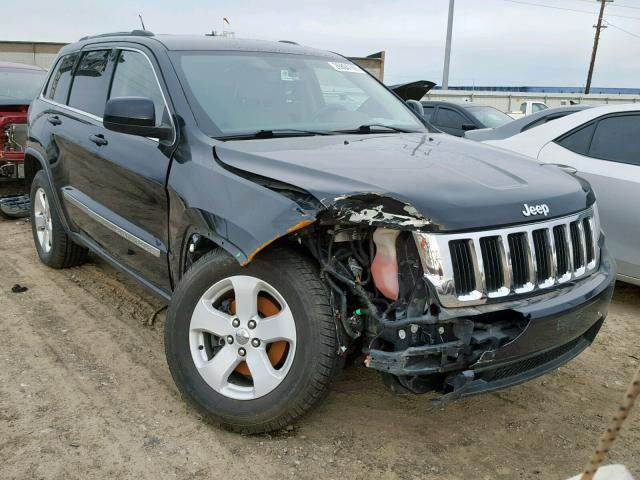 1J4RR4GG2BC537908 - 2011 JEEP GRAND CHER BLACK photo 1