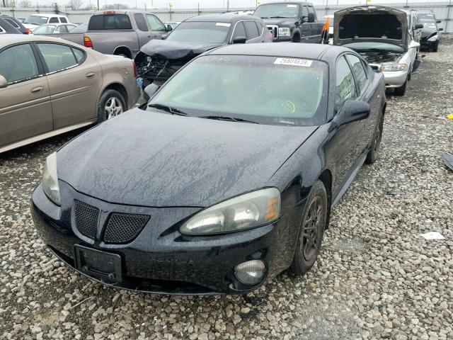 2G2WP522741175538 - 2004 PONTIAC GRAND PRIX BLACK photo 2