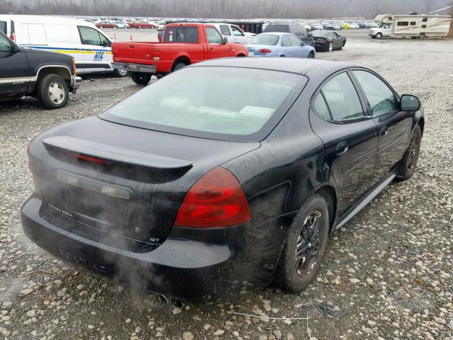 2G2WP522741175538 - 2004 PONTIAC GRAND PRIX BLACK photo 4