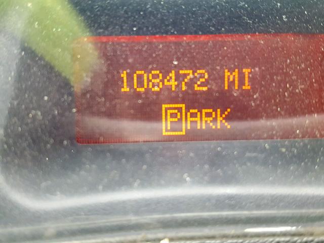 2G2WP522741175538 - 2004 PONTIAC GRAND PRIX BLACK photo 8