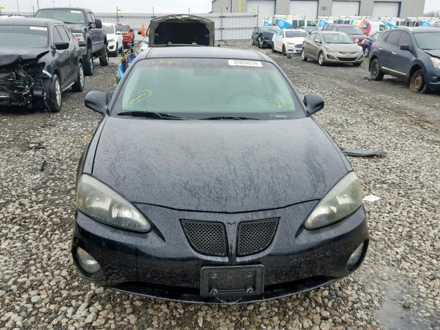 2G2WP522741175538 - 2004 PONTIAC GRAND PRIX BLACK photo 9