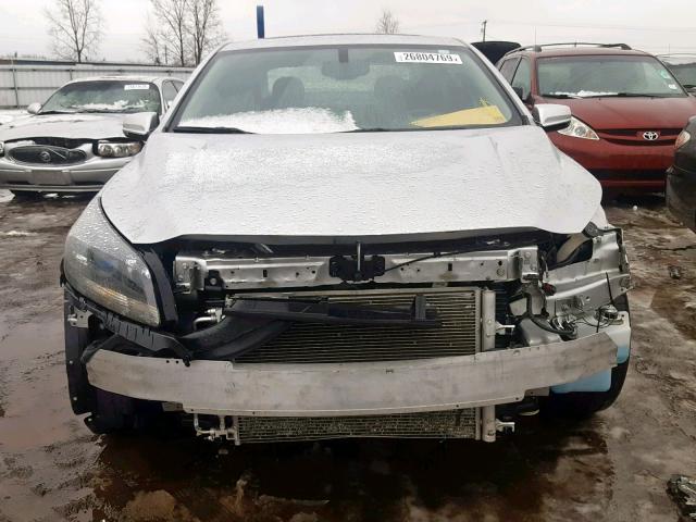 1G11C5SA2DF296665 - 2013 CHEVROLET MALIBU 1LT SILVER photo 9