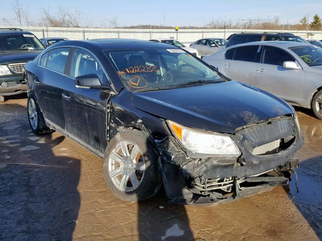 1G4GC5EG5AF122288 - 2010 BUICK LACROSSE C BLACK photo 1