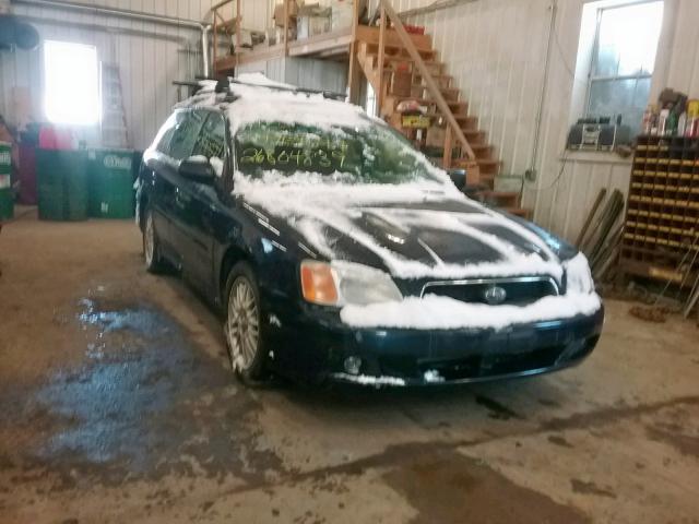 4S3BH635037307191 - 2003 SUBARU LEGACY L BLUE photo 1