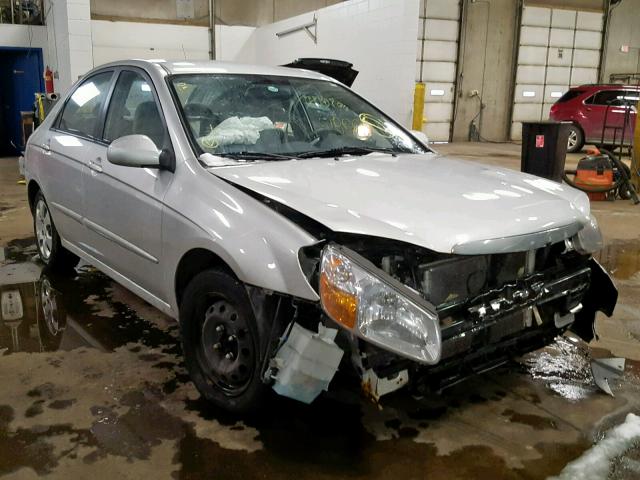 KNAFE221095646066 - 2009 KIA SPECTRA EX SILVER photo 1