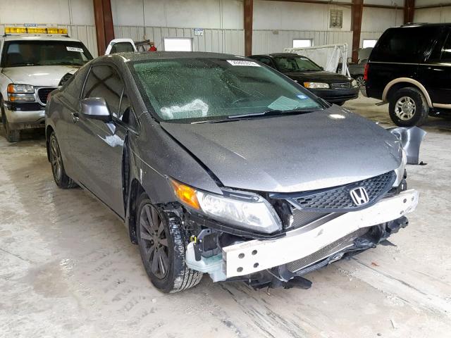 2HGFG3B05CH512584 - 2012 HONDA CIVIC EXL GRAY photo 1