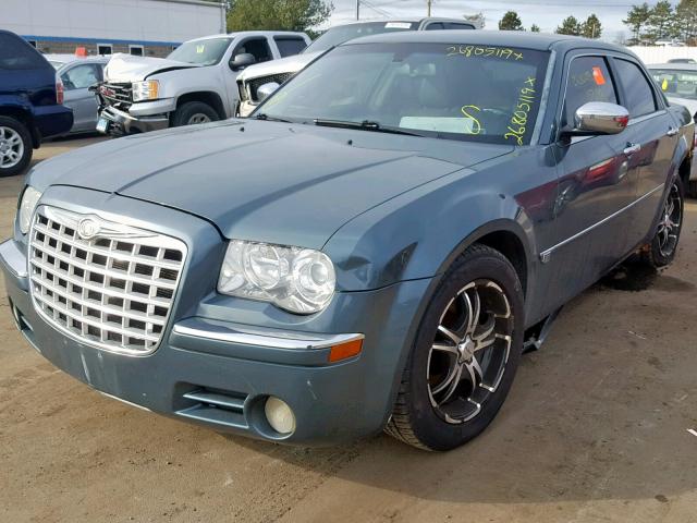 2C3KA63H86H363410 - 2006 CHRYSLER 300C GREEN photo 2