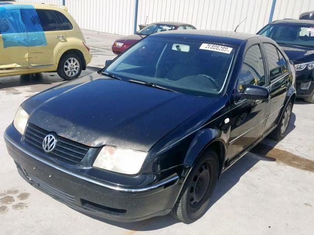 3VWRK69M94M125864 - 2004 VOLKSWAGEN JETTA GL BLACK photo 2