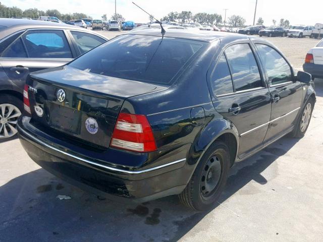 3VWRK69M94M125864 - 2004 VOLKSWAGEN JETTA GL BLACK photo 4