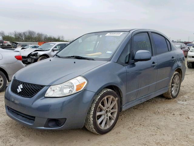 JS2YC414385101587 - 2008 SUZUKI SX4 GRAY photo 2